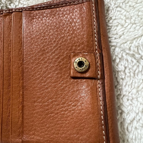 AUTHENTIC Christian Dior Wallet with Gold Accent - Picture 9 of 9